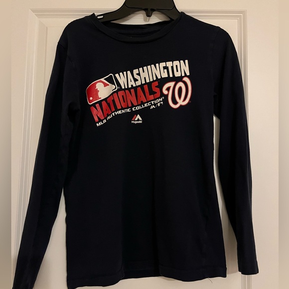 Washington Nationals youth long sleeve T Shirt - Picture 4 of 7